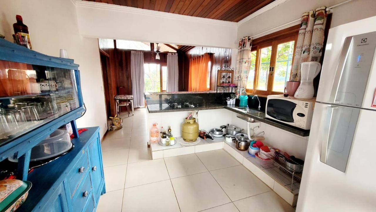 Casa Em Brotas Com Piscina E Churrasqueira エクステリア 写真